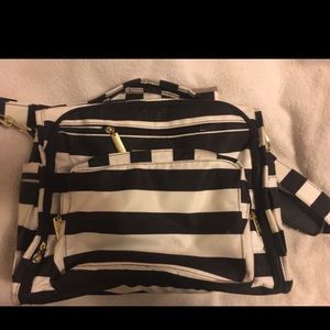 Jujube First Lady bff diaper bag black and white